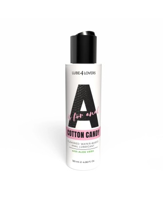 A Is for Cotton Candy - Wodny Lubrykant Analny o zapachu Waty Cukrowej - 120 ml