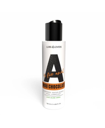 A Is for Mou Chocolate - Wodny Lubrykant Analny o zapachu Czekolady Mou - 120 ml