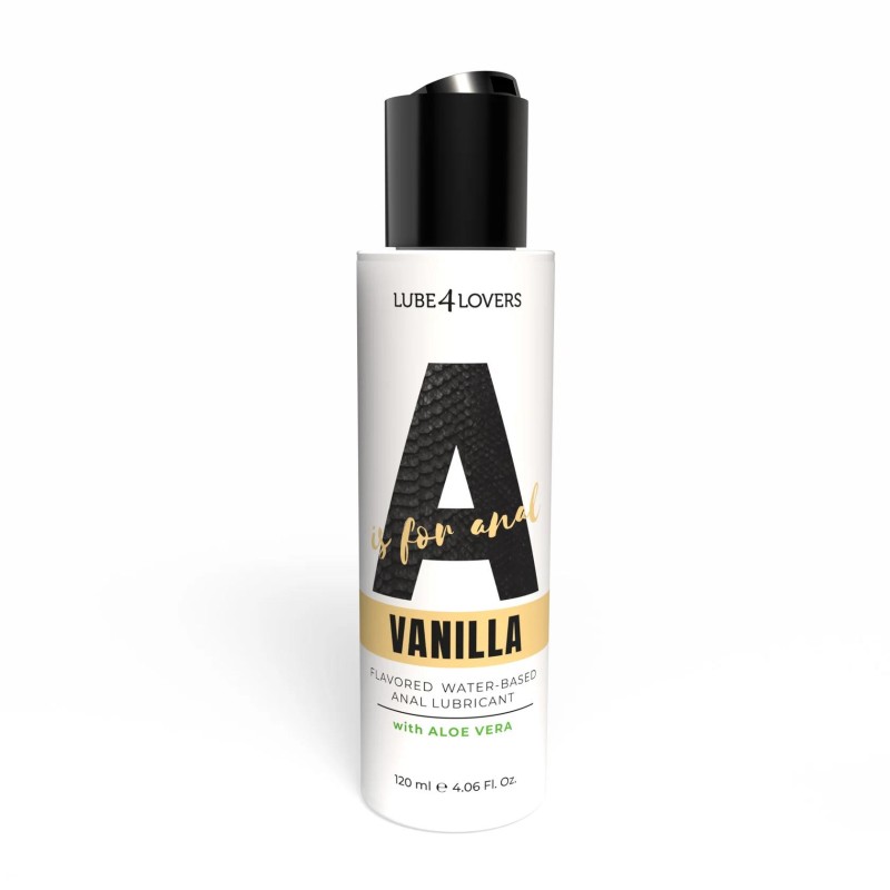 A Is for Vanilla - Wodny Lubrykant Analny o zapachu Wanilii - 120 ml