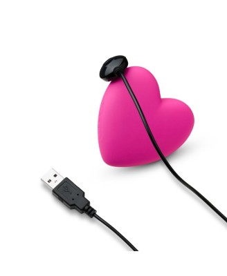 Je t'aime Couple's Heart Vibrator - Jajeczko Wibrujące Serce