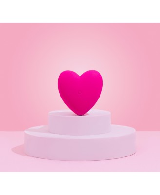 Je t'aime Couple's Heart Vibrator - Jajeczko Wibrujące Serce