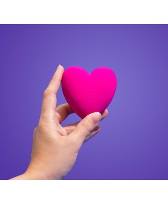 Je t'aime Couple's Heart Vibrator - Jajeczko Wibrujące Serce