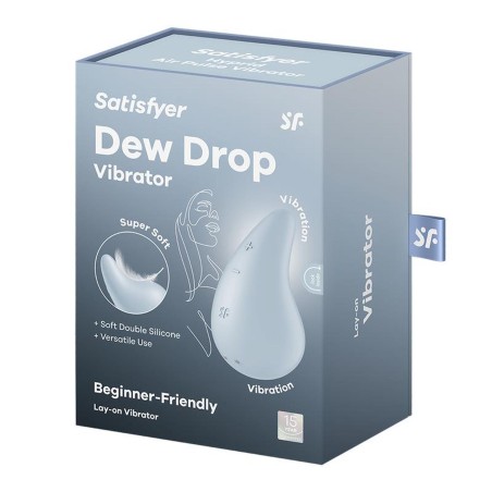 Satisfyer Dew Drop - Jajeczko Stymulujące - Niebieskie