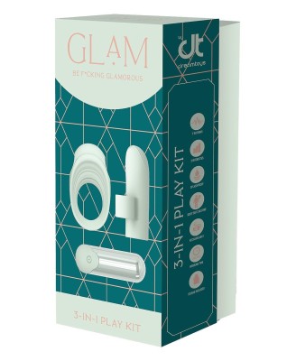 GLAM 3-IN-1 PLAY KIT - Zestaw Wibratorów