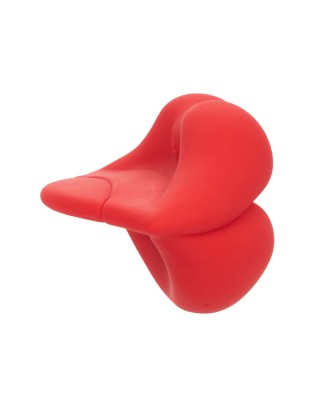 Muah Mini Vibrator Red - Jajeczko Stymulujące Usta