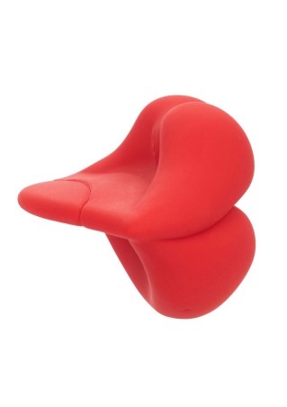 Muah Mini Vibrator Red - Jajeczko Stymulujące Usta