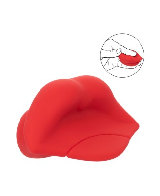 Muah Mini Vibrator Red - Jajeczko Stymulujące Usta