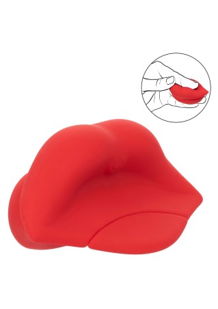 Muah Mini Vibrator Red - Jajeczko Stymulujące Usta