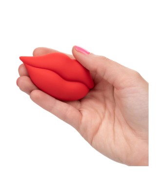 Muah Mini Vibrator Red - Jajeczko Stymulujące Usta