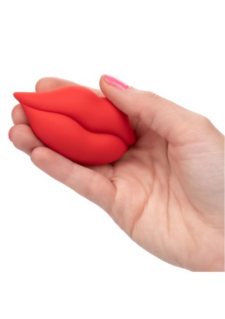Muah Mini Vibrator Red - Jajeczko Stymulujące Usta