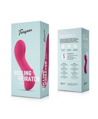 Teazers – Rolling Mini Vibrator – Różowy - Mini Wibrator
