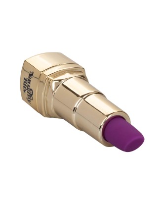 Bad Bitch Lipstick Vibrator - Mini Wibrator Szminka - Złoty