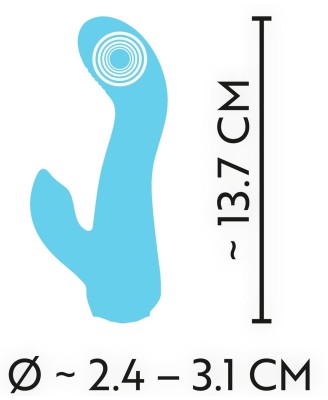 Cuties Mini Vibrator blue 4