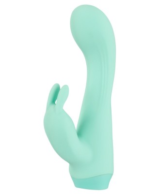 Cuties Mini Vibrator 4 - Mini Wibrator Króliczek - Zielony