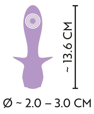 Cuties Mini Vibrator Purple 4