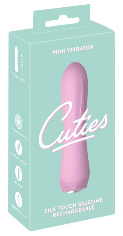Cuties Mini Vibrator 4 - Mini Wibrator - Różowy