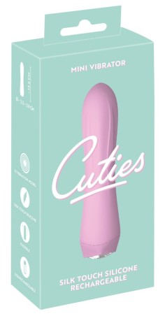 Cuties Mini Vibrator 4 - Mini Wibrator - Różowy