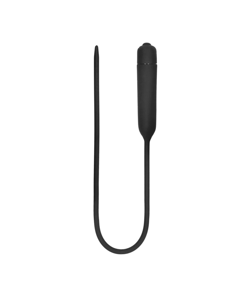 OUCH! Silikonowy Dilator z Funkcją Wibracji - 35 cm