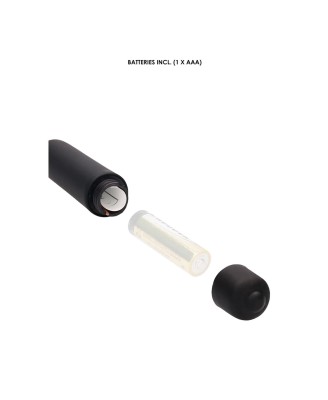 OUCH! Silikonowy Dilator z Funkcją Wibracji - 35 cm