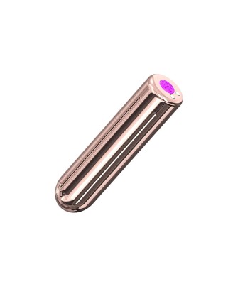 Rock - Mini Wibrator Bullet na pilota - Złoty