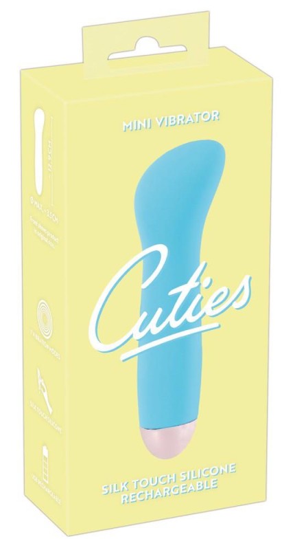 Cuties Mini Vibrator - Mini Wibrator - Niebieski