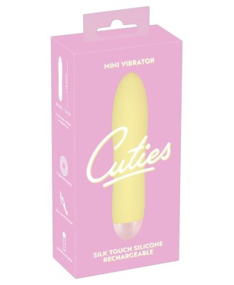 Cuties Mini Vibrator - Mini Wibrator - Żółty