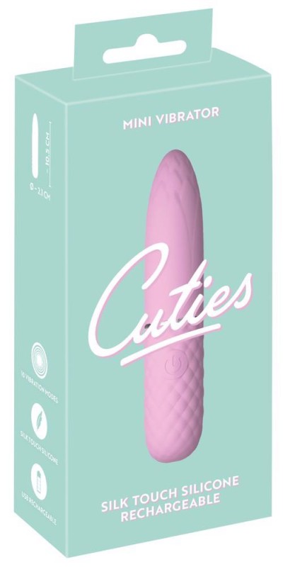 Cuties Mini Vibrator 5.Gen - Mini Wibrator - Różowy