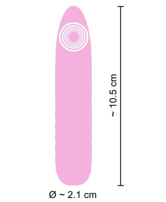 Cuties Mini Vibrator Rose 5.Ge