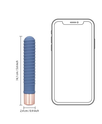 Ribbed Mini Vibrator