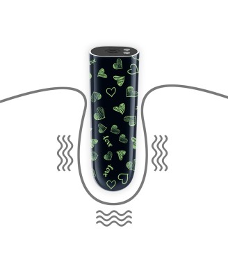 Rechargeable Glow-in-the-dark Heart Massager