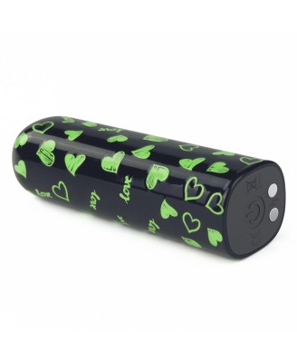 Rechargeable Glow-in-the-dark Heart Massager