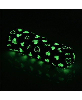 Glow-in-the-dark - Mini Wibrator Świecący w Ciemności - Serca