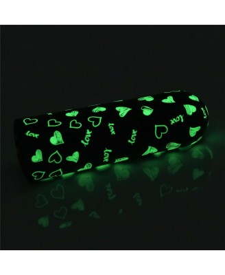 Glow-in-the-dark - Mini Wibrator Świecący w Ciemności - Serca