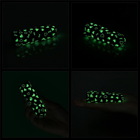 Rechargeable Glow-in-the-dark Heart Massager