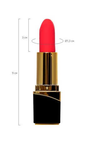 Flovetta by Toyfa PANSIES - Mini Wibrator Szminka - Czarny