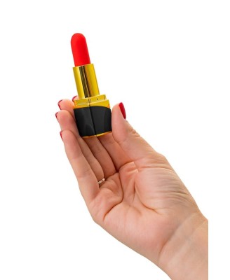 Mini-vibrator Flovetta by Toyfa PANSIES, ABS plastic, black, 9 cm