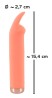 Peachy Mini Tickle Vibrator