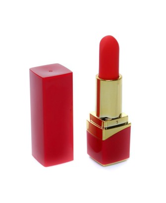 Lipstick Vibrator - Mini Wibrator - Czerwony