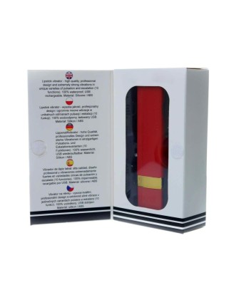 Stymulator-Lipstick Vibrator - Red