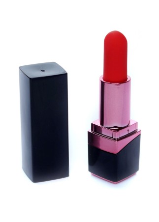 Lipstick Vibrator - Mini Wibrator Szminka - Czarny