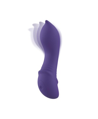Teazers – Curling Mini Vibrator - Mini Wibrator - Fioletowy