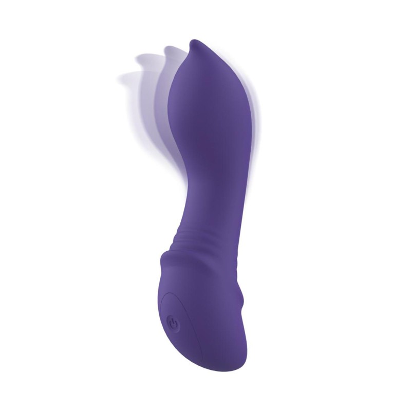 Teazers – Curling Mini Vibrator - Mini Wibrator - Fioletowy