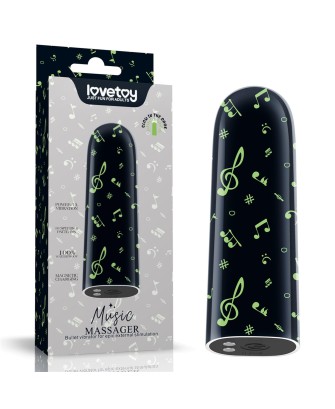 LoveToy Glow-in-the-dark - Świecący w ciemności Mini Wibrator