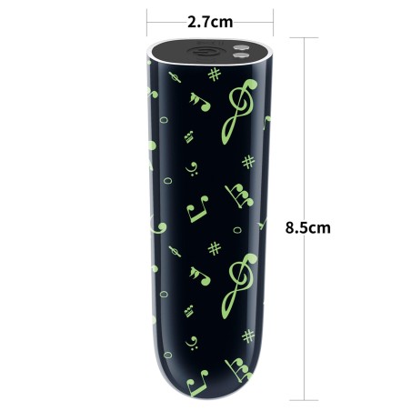 LoveToy Glow-in-the-dark - Świecący w ciemności Mini Wibrator