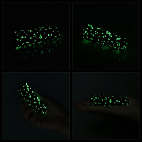 Rechargeable Glow-in-the-dark Music Massager