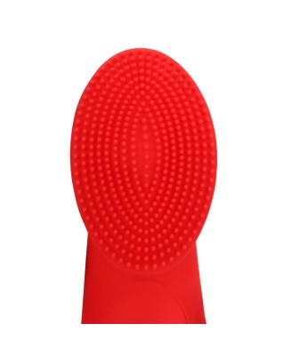 Textured Finger Vibrator - Sunrise Red