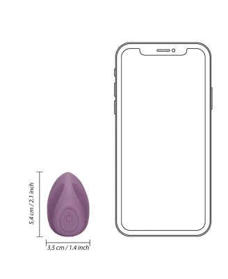 Finger Vibrator - Jajeczko Stymulujące - Fioletowe