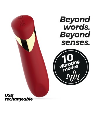 CRUSHIOUS BLINDERS RECHARGEABLE VIBRATING BULLET RED
