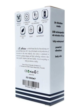 Series Magic - Mini Wibrator - Srebrny