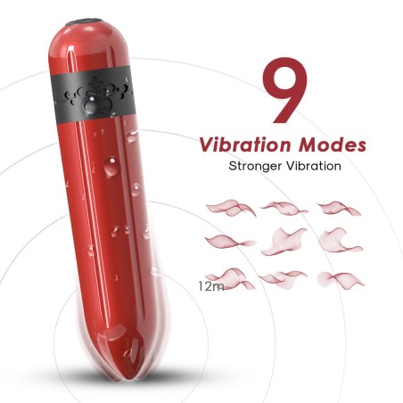Rocket red - Mini Wibrator